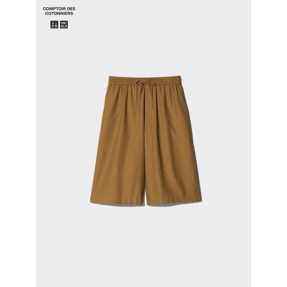 Uniqlo Japan Linen Blend Culottes