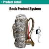 100L Multi-Color Large Capacity Travel Rucksack Outdoor Climbing Bag Waterproof Molle Camo Tactical Backpack Military Army Hiking Camping Backpack