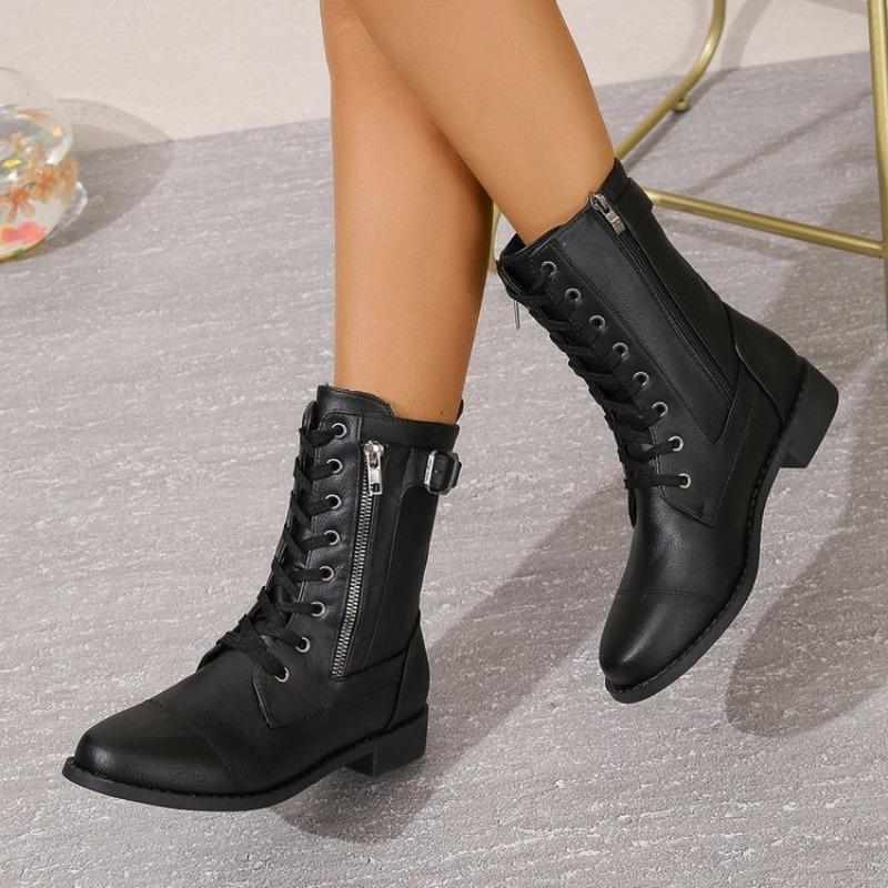 Women's Plus-Size Winter Short Boots - Fashionable, Versatile, European Style
