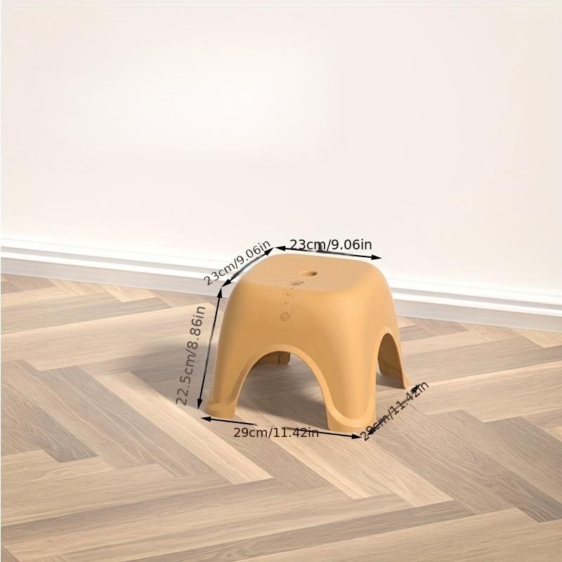1 Piece of Small Stool, Non Slip Stool, Durable Step Stool Suitable for Use In Kitchen, Bathroom, Bedroom, and Living Room