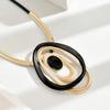 Exquisite and Simple Geometric Pendant Necklace - Versatile European Style Jewelry, Suitable for Daily Wear