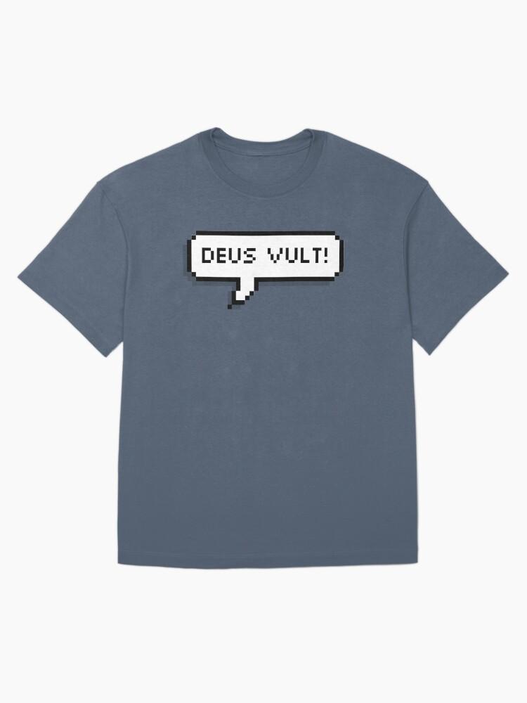 Crusader Kings Deus Vult Oversized T-Shirt
