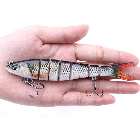 MUQZI Sports Accessory 13.7cm 27g Artificial Lifelike Wobblers Swimbait Crankbait Hard Fish Bait Lure