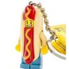 LEGO Hot Dog Guy Keychain (853571) Multicolor