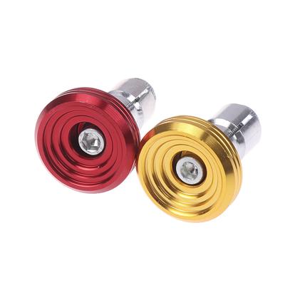 1Pair Motorcycle Handlebar Plugs Aluminum Motorcycle Bar Ends For Better Control Motorcycle Handlebar Stoppers For Riders