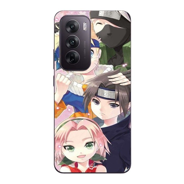 Coque Pour Oppo Reno 12 5g Kakashi Naruto Sasuke Sakura Maniacase