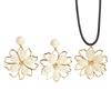 Weaving Flower Earrings For Women, Niche Flower Petals Bohemian Vacation Style Jewelry Gift