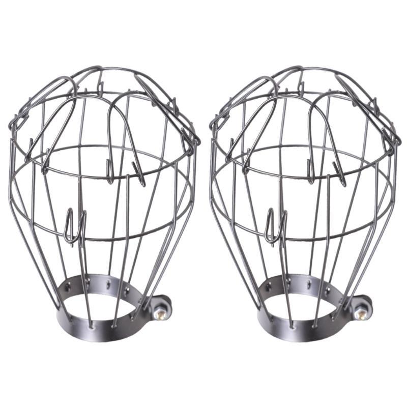 Ventilated Heating Lamp Guard Cover Iron Reticulation Design Bulb Defensed Factory Use Easy Installation Safety