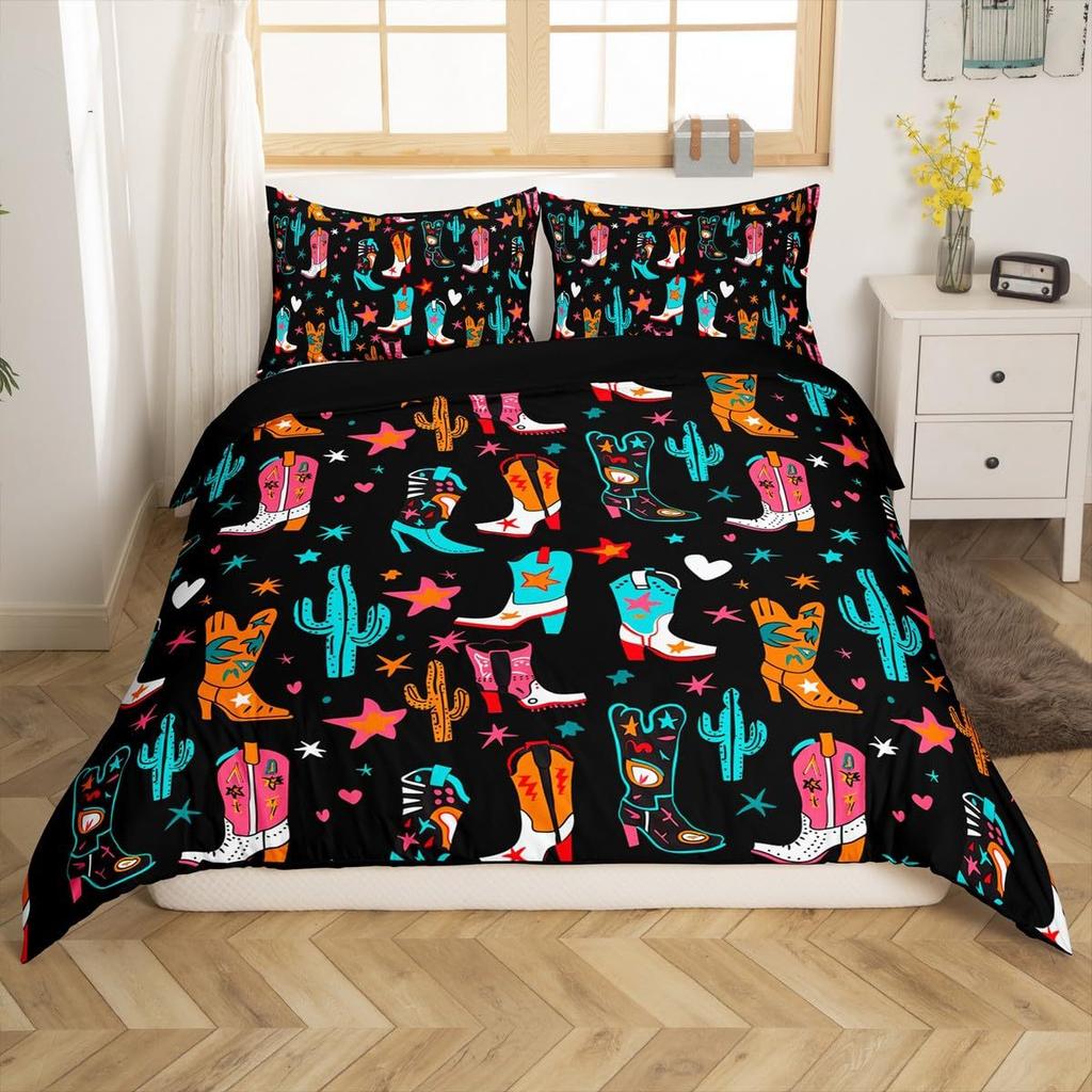Marine Life Shark Three-Piece Quilt Cover 3D Digital Printing Bedding Set Bed Cover