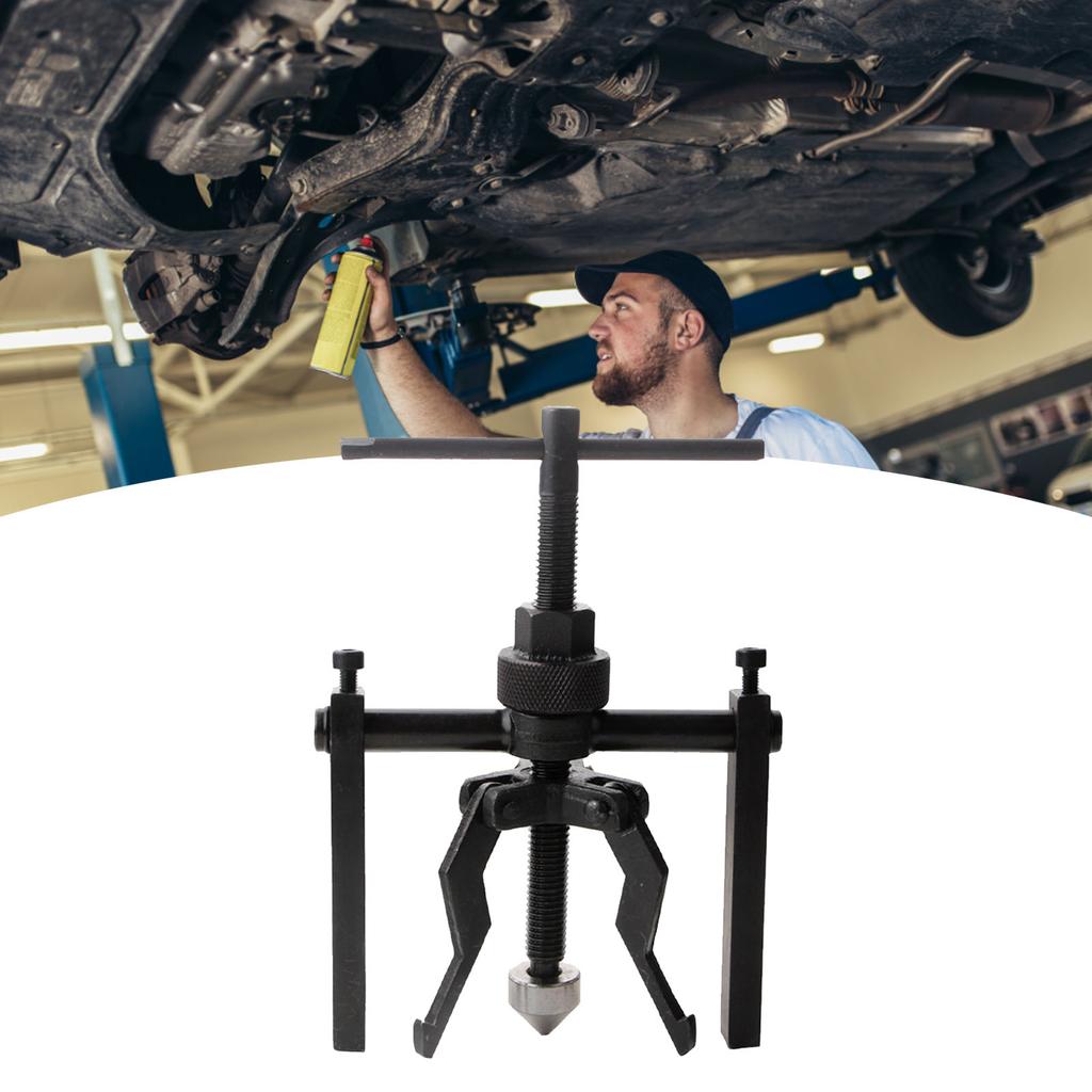 Bearing Puller Remover 3 Jaw Carbon Steel Fine Thread Large Torsion Inner Bearing Puller Gear