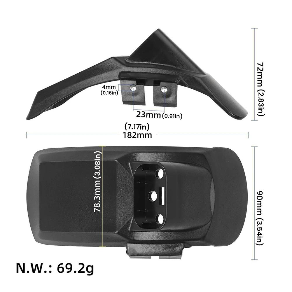 Scooter Fenders Mudguard Lightweight Electric Scooter Splash Guard Splash Proof Scooter Rear Fender for Kukirin G2 Pro Accessory