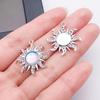 Star & Moon Alloy UV Resin Pendant: DIY Earring & Necklace Accessory