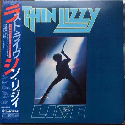 LP Record THIN LIZZY  Life 20PP5758 VERTIGO 1983 Japan Metal Used
