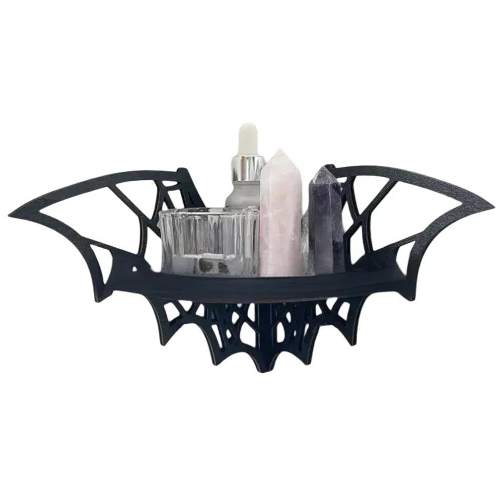 

Для туалетного столика Черная летучая мышь Угловая полка Хэллоуин Угловая полка Празднование Хэллоуина Замысловатая детализация Многофункциональный