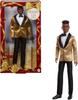 Barbie Holiday Dark Brown Signature Pretend Ages JGK57 Ken, Hair, Black, Dress-Up Doll/House, Play, 6+, Gold,