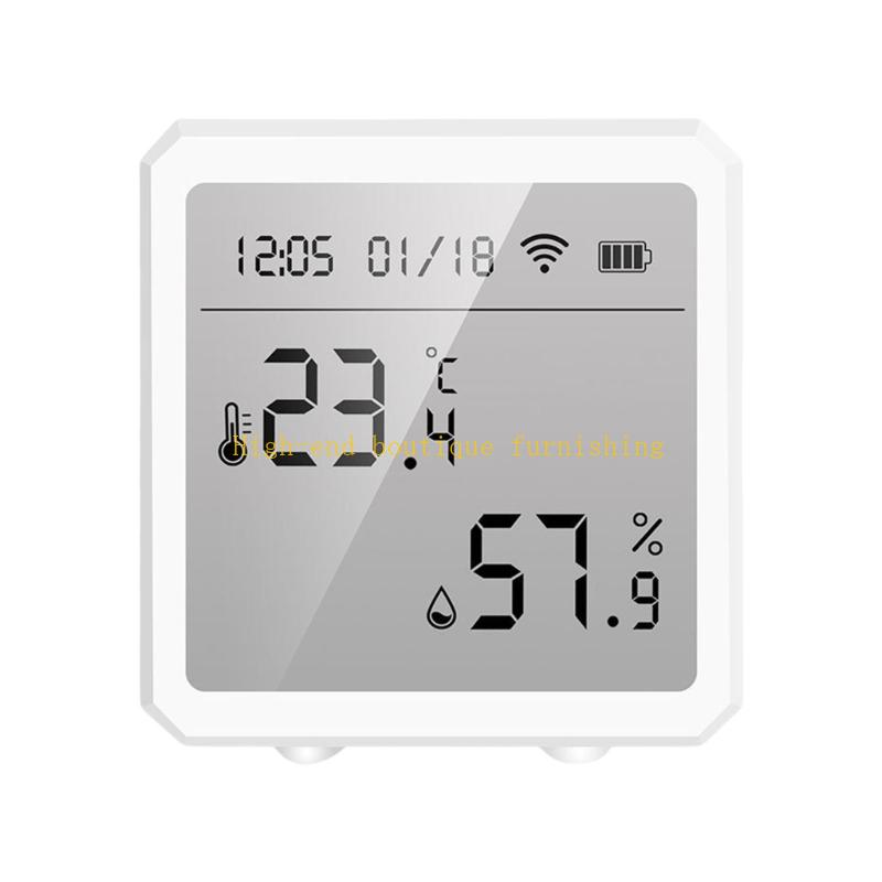  WIFI Thermostat Hygrometer Sensors LCD Display WIFI Humidity Temperature Detection Sensors Quick Response Monitoring