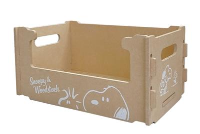 Nagano Factory SN Easy Assembly Stacking Container (Snoopy & Woodstock)