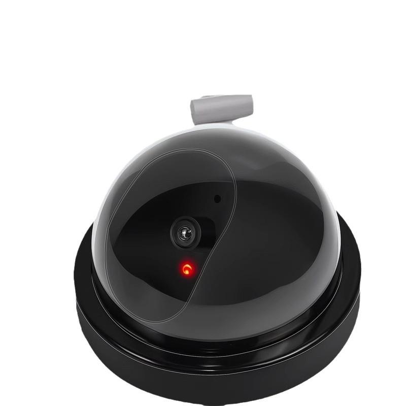 Indoor Fake Dummy Security Camera with Adhesive and Light - Ideal for Girls Living Alone