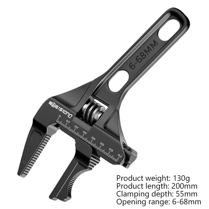 

Разводной гаечный ключ многофункциональный двойной/четырехфункциональный большой гаечный ключ с открытым зевом для бытовых нужд