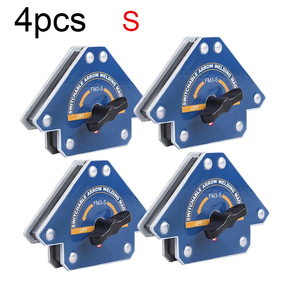 

Allsome Магнитные держатели для сварки с переключателем Многоугольный 45°, 90°, 135° Неодимовый магнитный держатель Вспомогательный локаторный инструмент