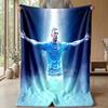 Kevin De Bruyne Theme blanket Soft Flannel Blanket Plush Throw Blanket Cozy Sofa Bed Blanket for Home Decor