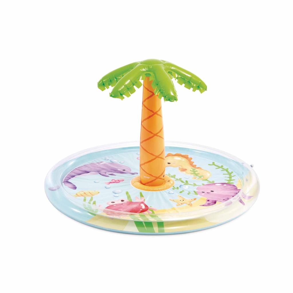 INTEX Palm Tree Spray Pool 56433, 173 x 104 cm [Official Japanese Product]