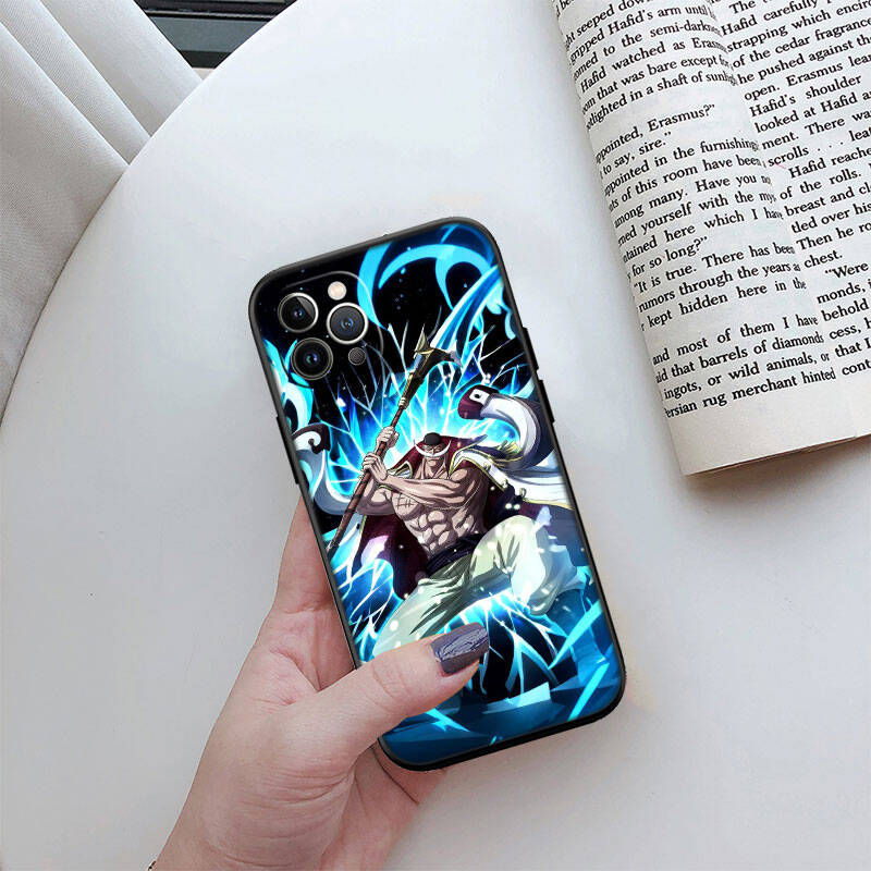 MH115 One Piece Edward Newgate Phone Shell Case for iPhone 7 8 11 12 13 14 15 16 17 16E XS Pro Max XR X SE Air