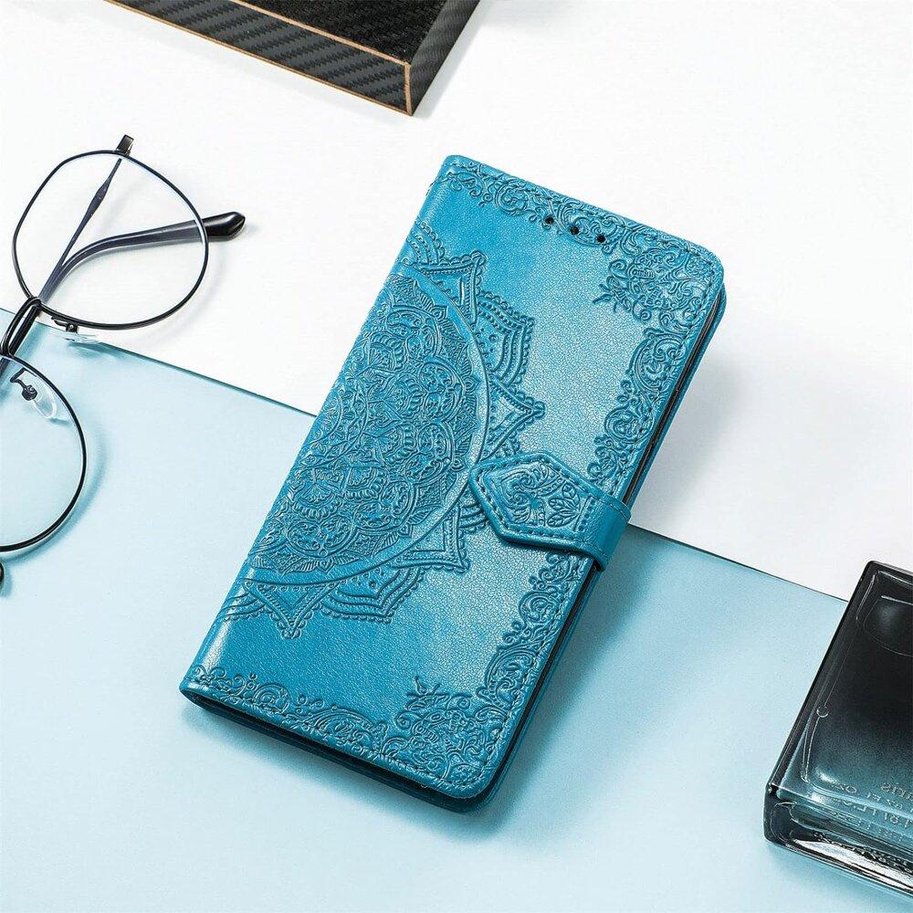 Flip Case for Oppo Reno 12FS / 12F, Mandala, Blue
