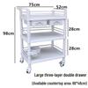 Multi-Function ABS Beauty & Medicine Cart