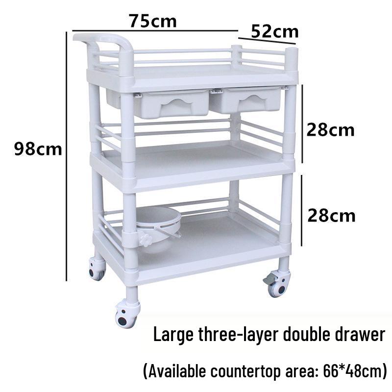 Multi-Function ABS Beauty & Medicine Cart