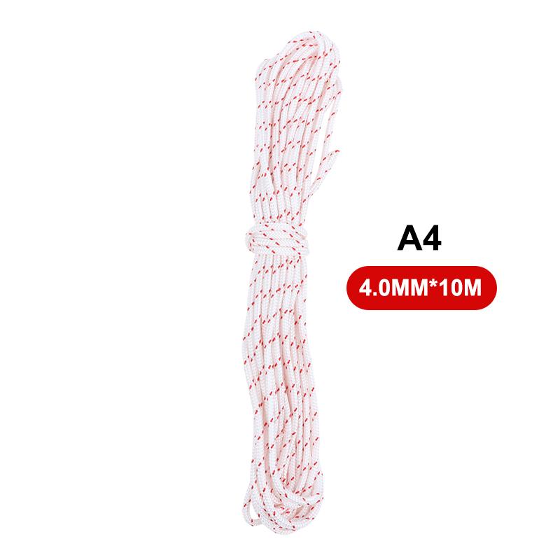 10M Nylon Pull Cord Recoil Starter Rope Replacement For Lawn Mower Chainsaw Trimmer Edger Engine Parts Garden Tool
