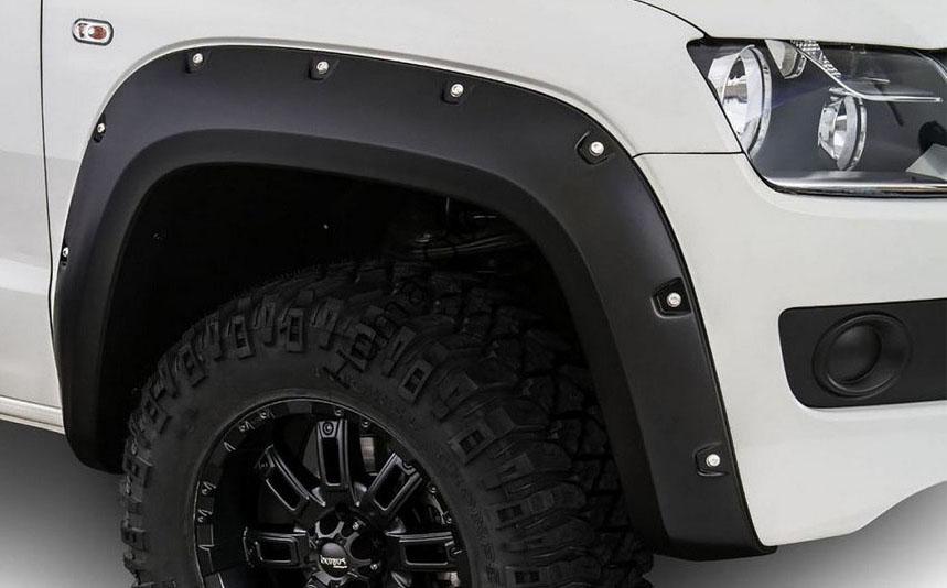 Wheel Arch Extensions (2015-2020, ABS, Bolt-on) for Toyota Hilux 2015-