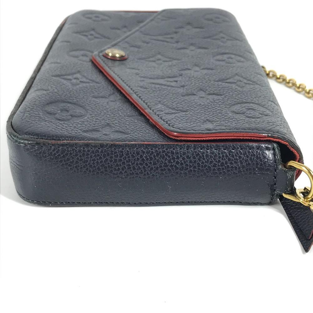 Louis Vuitton M64099 MonogramEmpreinte Pochette-Felicie Crossbody Long Wallet