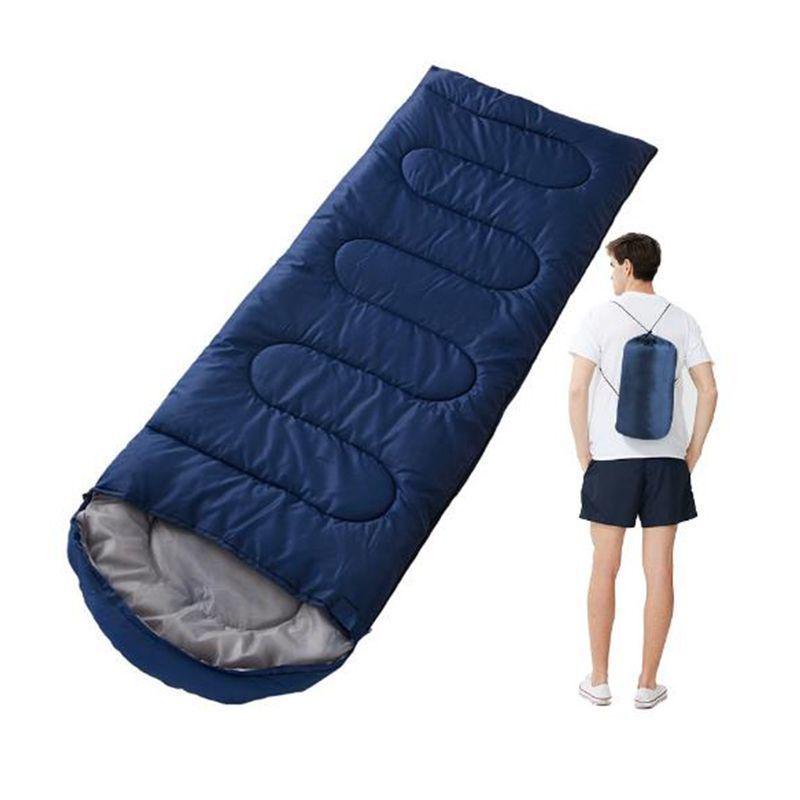 Camouflage Ultra-light Adult Sleeping Bag - Thickened for Warmth and Cold Protection, Portable for Outdoor Jungle Camping Tent Insulation