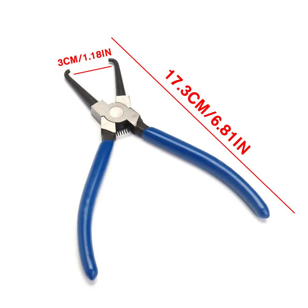 1pc High Quality Joint Clamping Pliers Fuel Filters Hose Pipe Buckle Removal Caliper Fits For Car Auto Vehicle Tools Mayitr