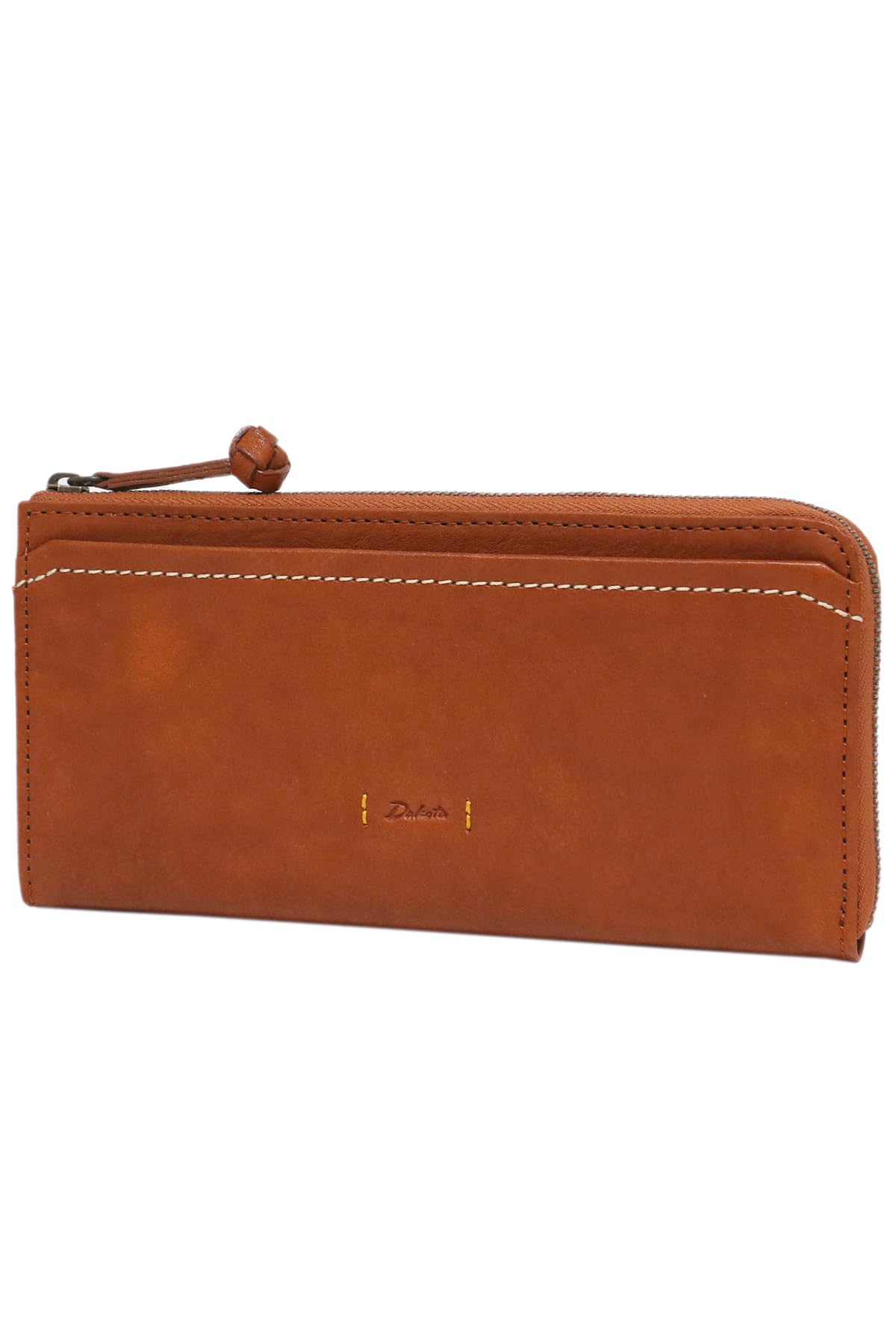 

Long Wallet Zipper Genuine Leather Brown [Dakota] L-shaped Women s DA-31534-40 коричневий
