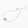 Moissanite 925 Sterling Silver Round Bracelet Fashion Affordable Luxury Full Diamond Bracelet Niche Design Wedding Gift