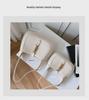 "2025 Women's Fashion Genuine Leather Single Shoulder Bag with Lock – Underarm Style Casual Handbag”
