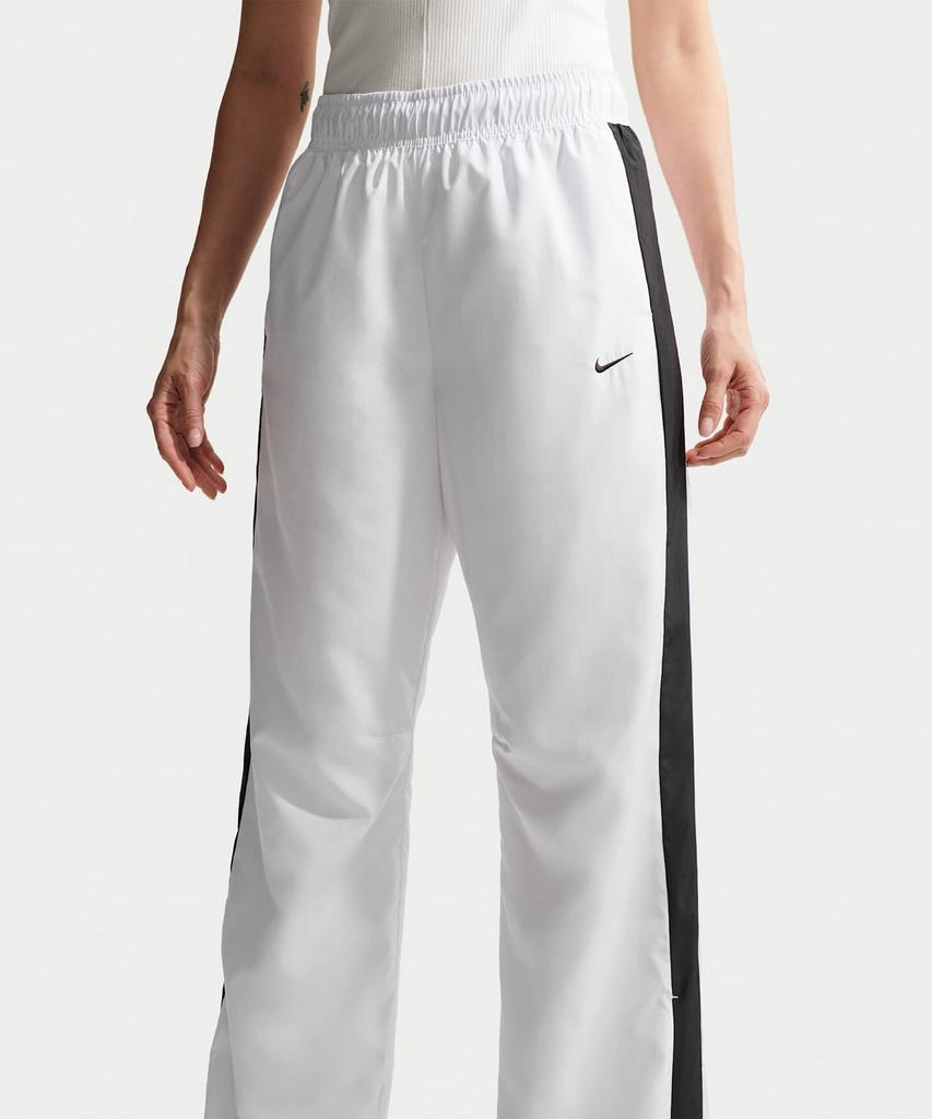 Nike Sportswear Classic Mid-Rise Open Hem Pants W - White:Black / Hv2325-101