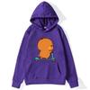 Cute Couple Hoodie Cute Bubu and Dudu Are Playing Scooter Together Sweatshirts Hooded Men's Clothes Women Panda Bear Top