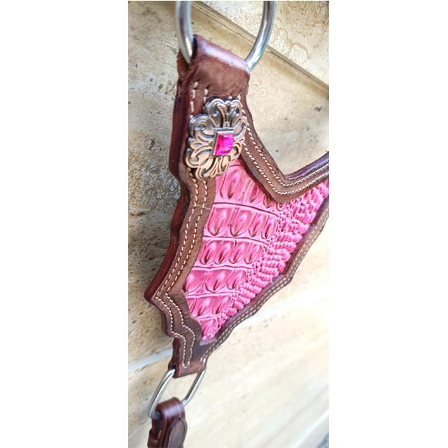WILDRACE Premium Horse Show Saddle Tack Western Leather Headstall Breast Collar