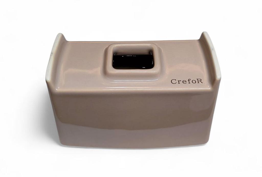 CrefoR Seto-yaki Japanese-made ceramic dripper for iced coffee, DR001 (Beige)