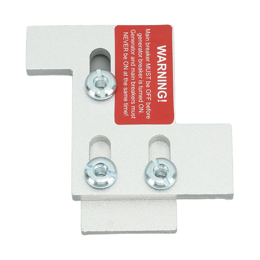 Generator Interlock Plate Kit Generator Control Horizontal Electrical Interlock Kit for 150A 200A Pa