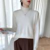 Luxury Women's Cashmere Half-High Collar Sweater, Light and Skin-Friendly, Perfect for Autumn and Winter