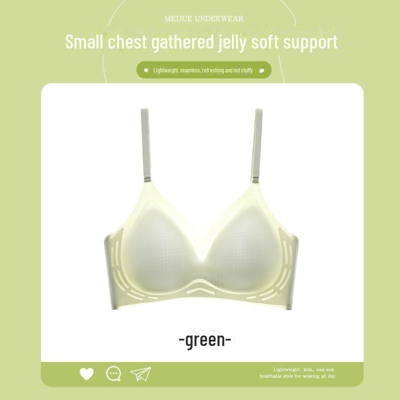 "Starry Sky Gel Support Seamless Bra for Women"