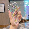 Summer new graffiti summer seaside iPhone mobile phone case 17promax transparent mobile phone case Apple 13 soft case