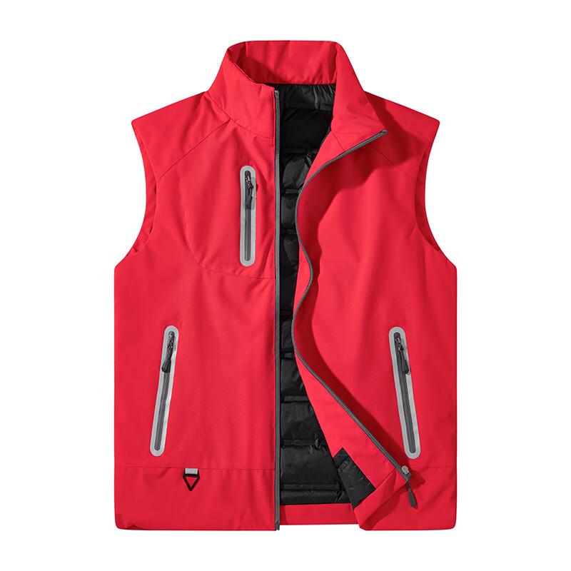 

COVER GAL Men s White Duck Down Vest LH-51788 4XL