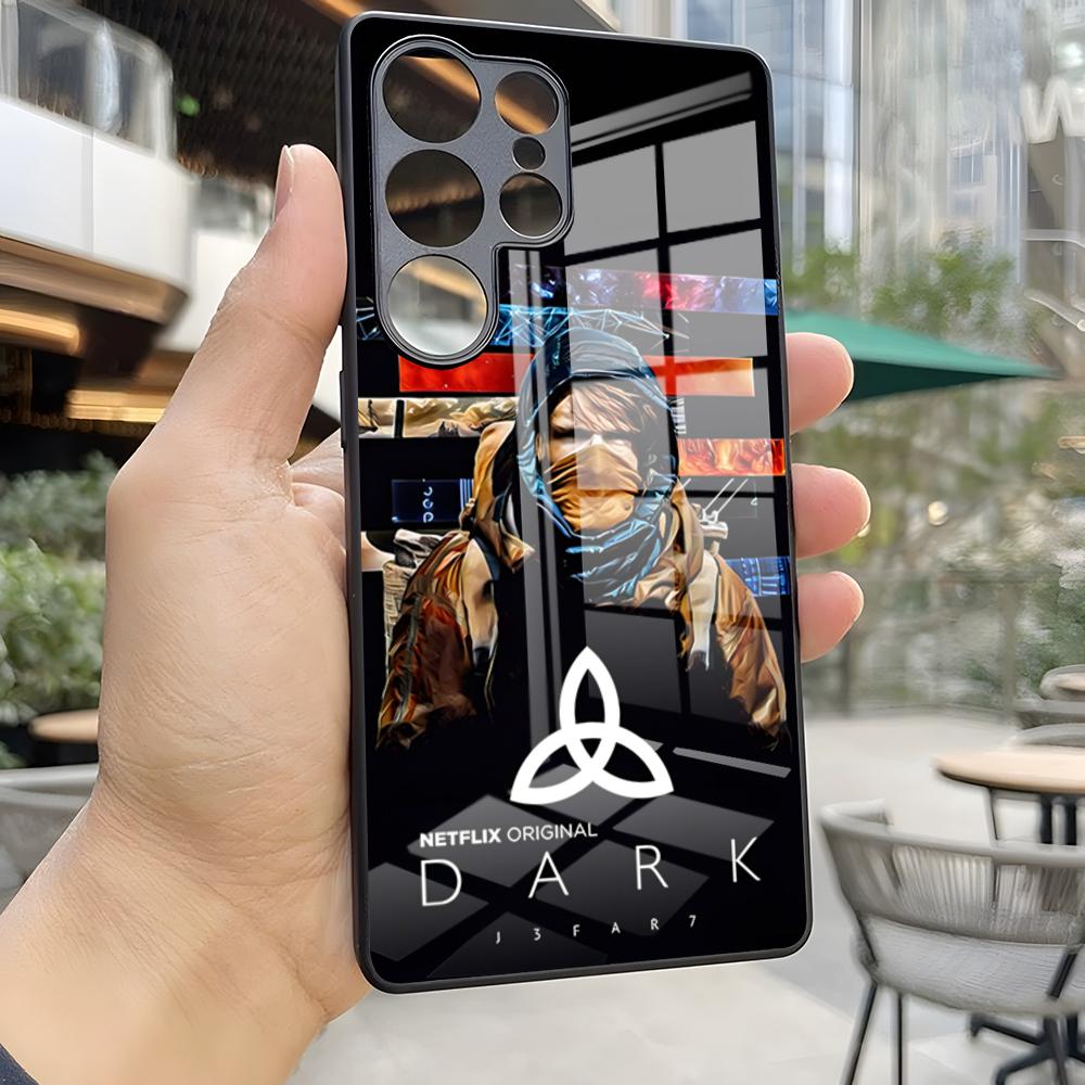 Cool D_Dark TV Series Phone Case For S25 Ultra Samsung S26 S24 Fe S22 S20 S23 21 Plus A54 A34 A53 A16 Glass Cover