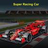 Non-Toxic 1200Pcs Super Racing Car Building Blocks Sets Technical Moc Model Creative 3D Display Bricks Christmas Gifts For Adults Kids