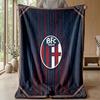 Bologna FC Soft Flannel Fleece Blanket Lightweight Cozy Warm Throw Blanket For Sofa Bed Home Decor